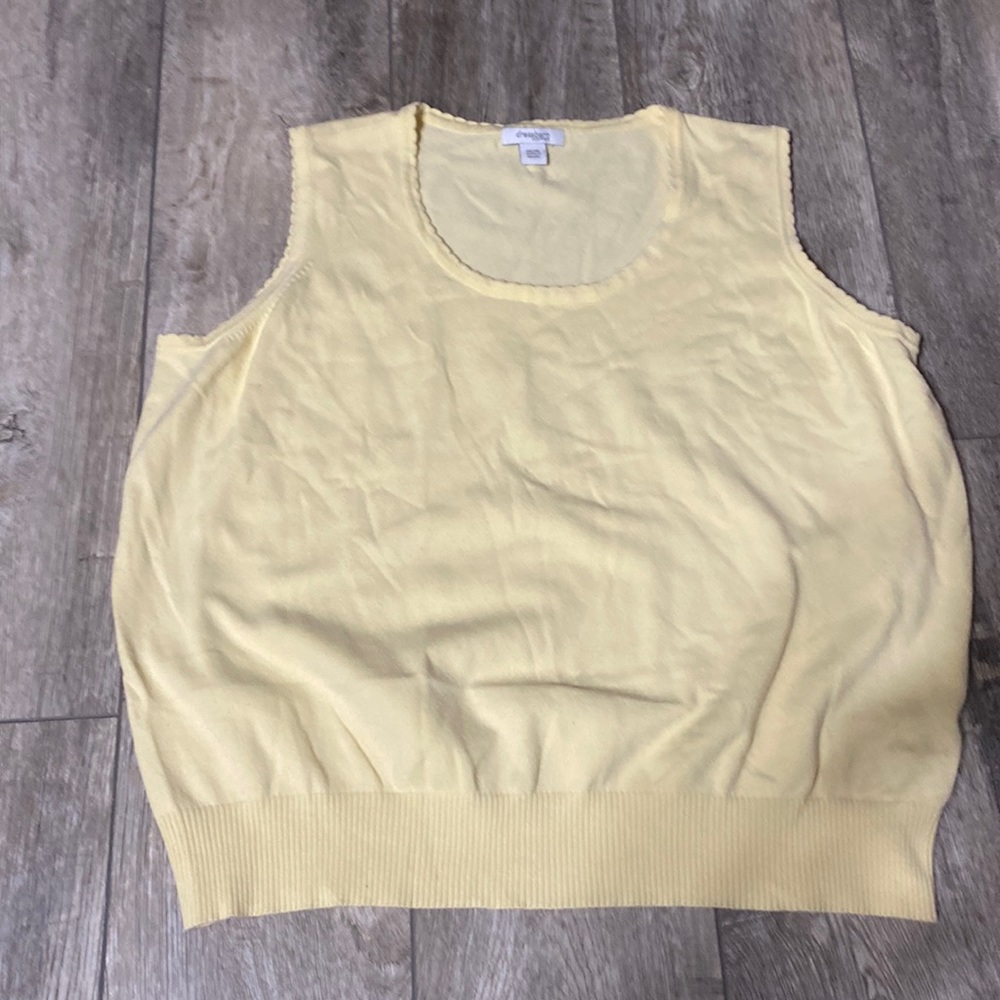 dress barn sleeveless blouse size 14/16